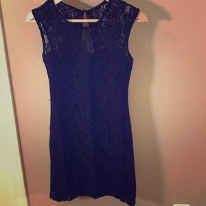 Back lace dress